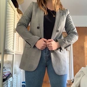 Express plaid blazer